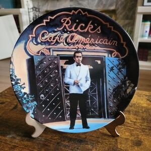 Rick's Cafe Americana Decorative Plate